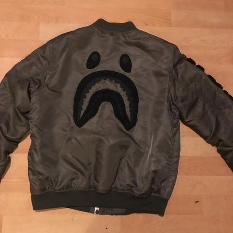 Bape bomber clearance jacket shark