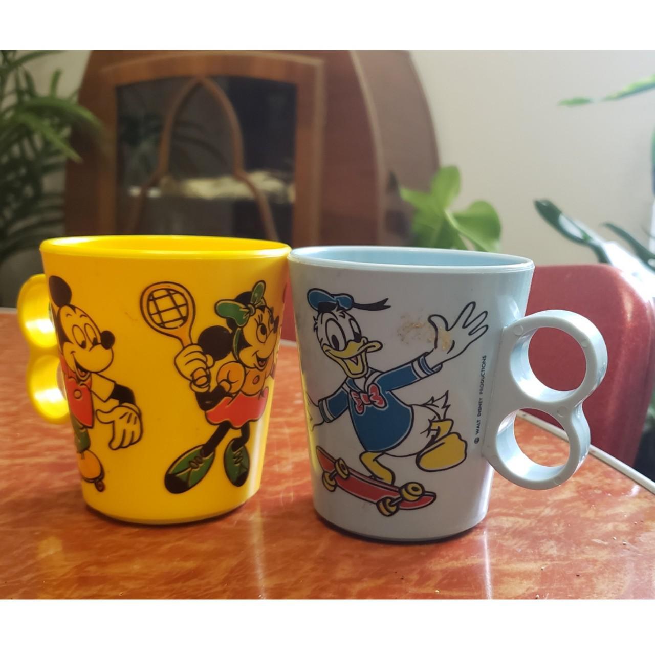 Vintage Walt Disney World Deka Plastics Inc Cups, Walt Disney Productions  Plastic Cups for Kids -  Sweden