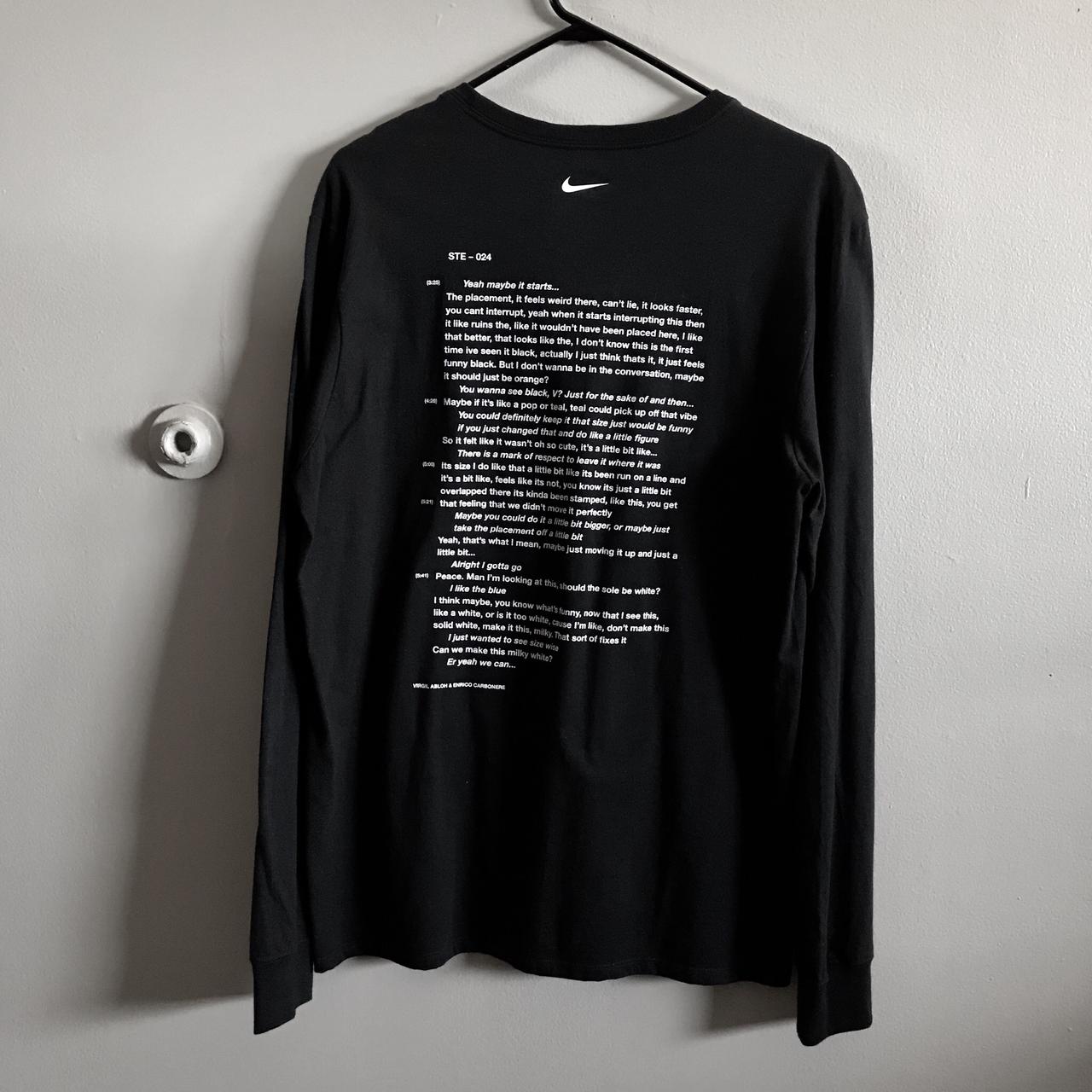 nike x off white crewneck