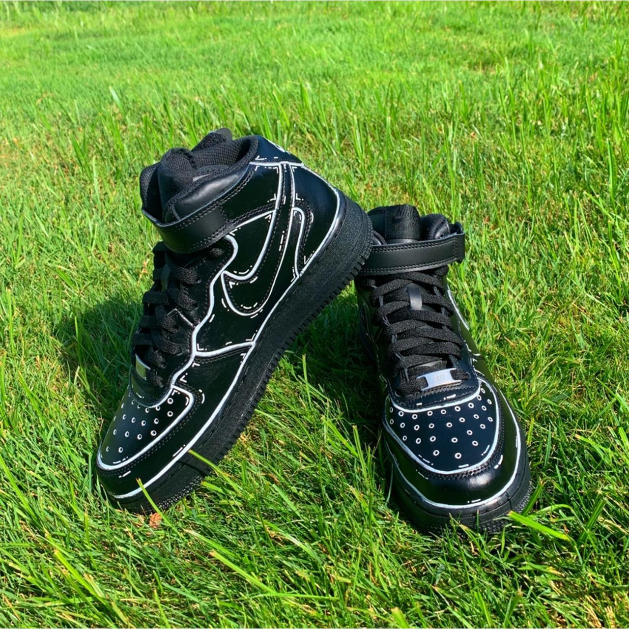 black air force cartoon