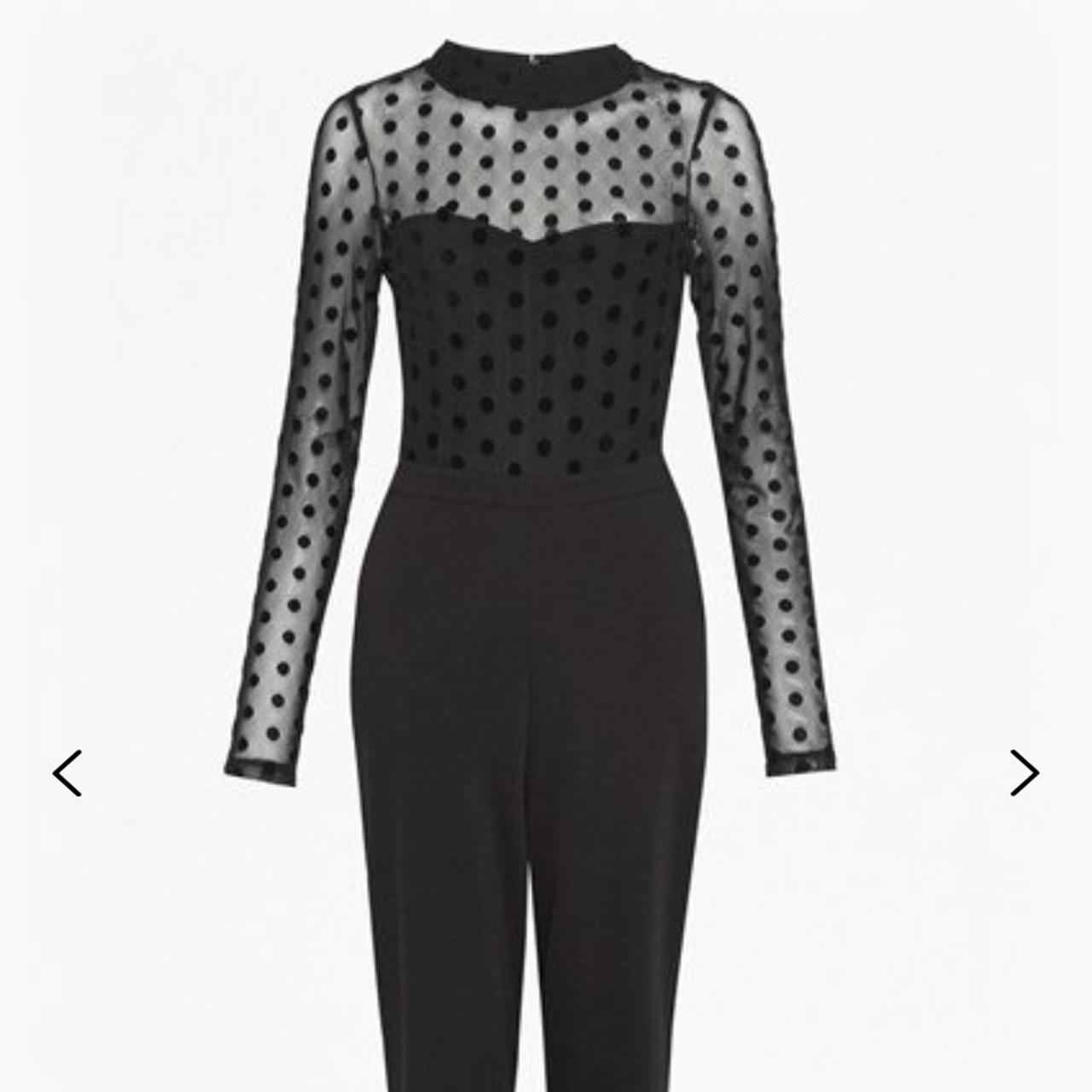 French connection cheap polka dot jumpsuit