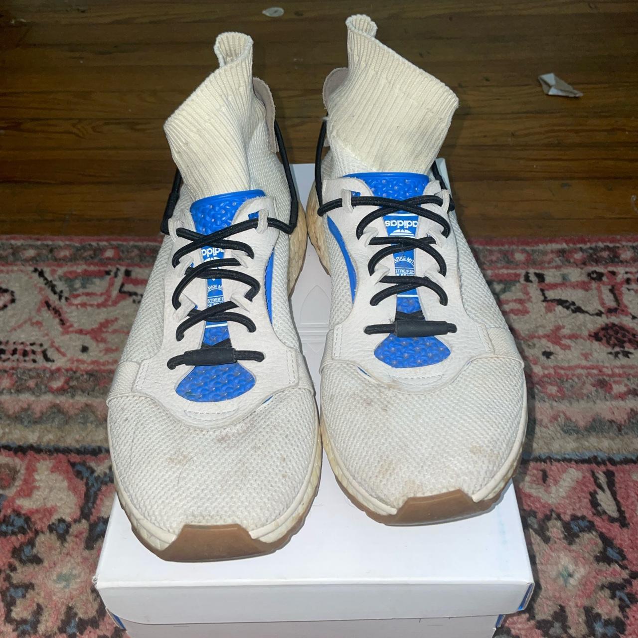 Alexander Wang Men's White and Blue Trainers (2)