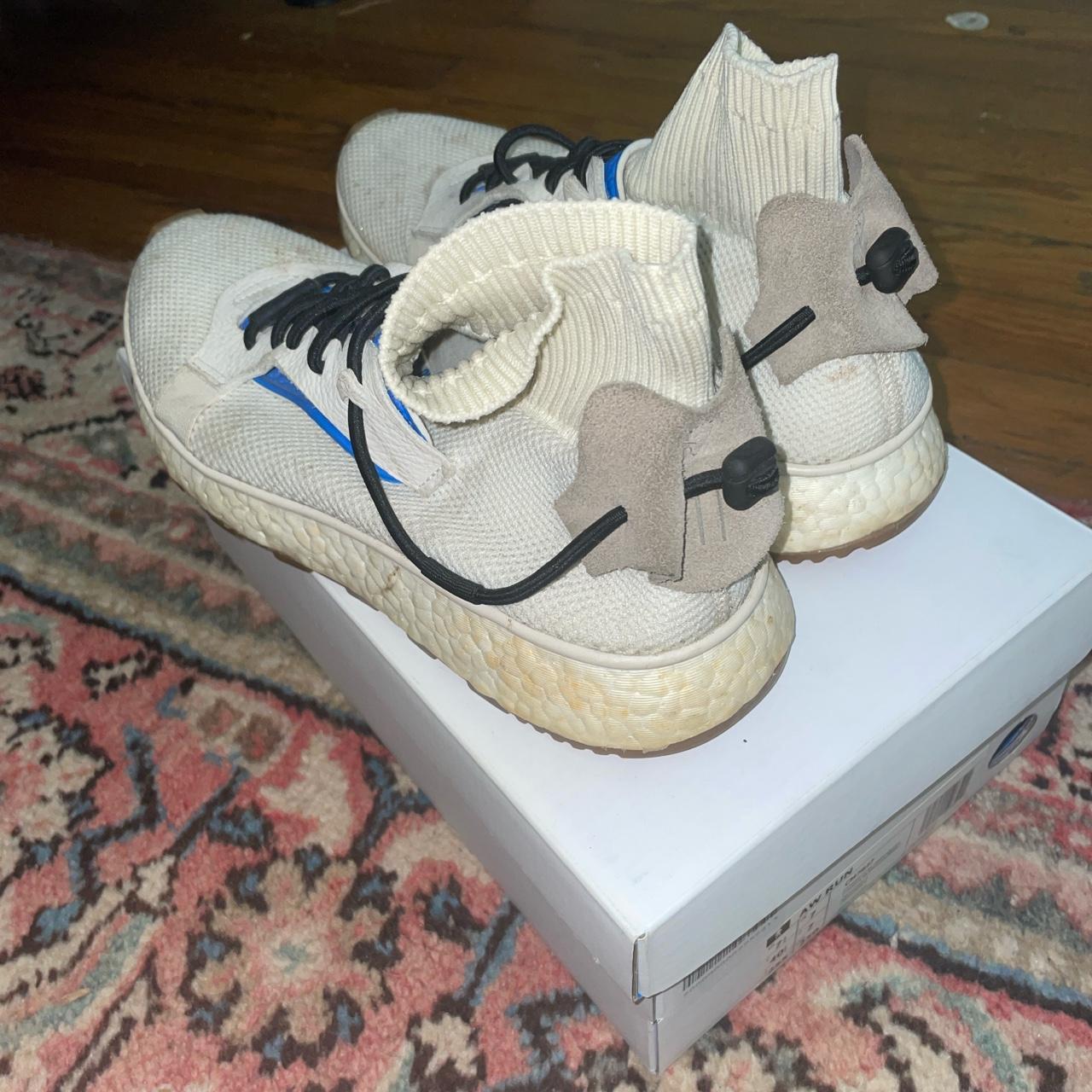 Alexander Wang Men's White and Blue Trainers (3)