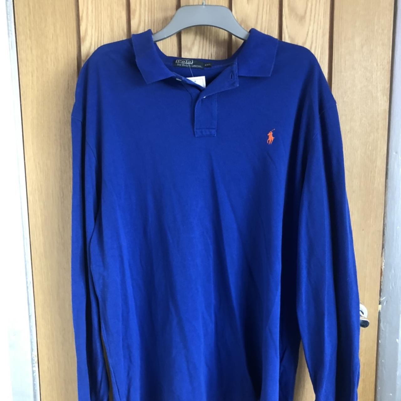 Polo Ralph Lauren Men's Blue Shirt | Depop