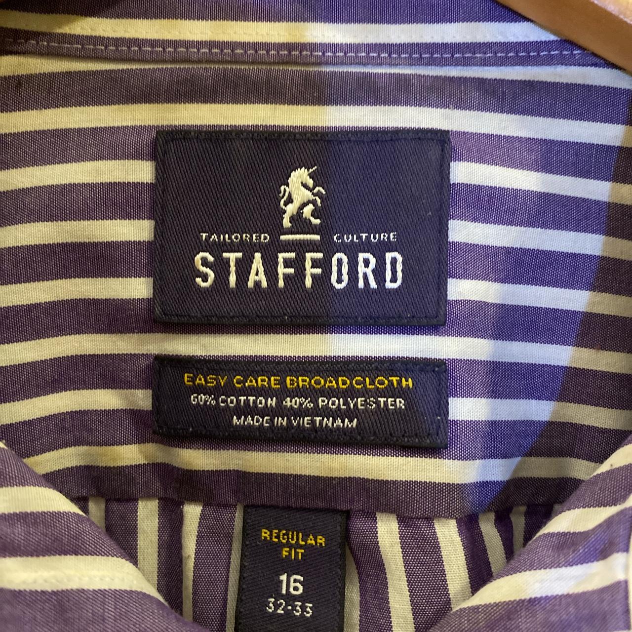 Stafford long sleeve shirt. Excellent condition,... - Depop