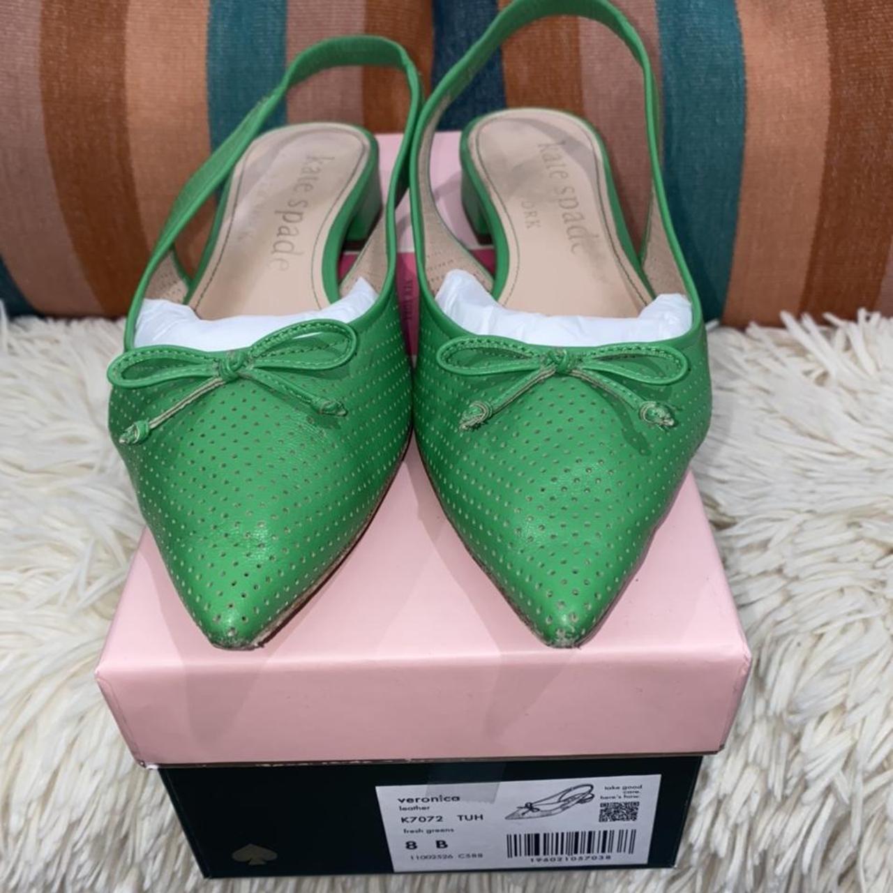 Kate Spade New York Women's Green Footwear Depop