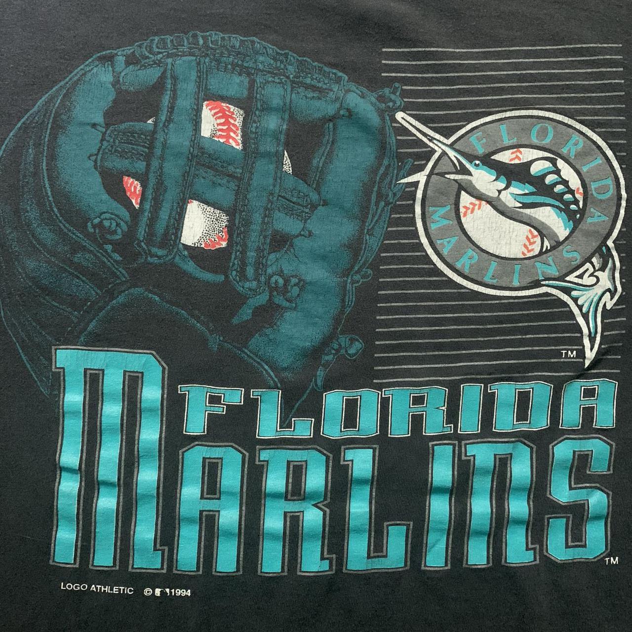 Vintage 1994 Florida Marlins shorts NWT on a Mendez - Depop