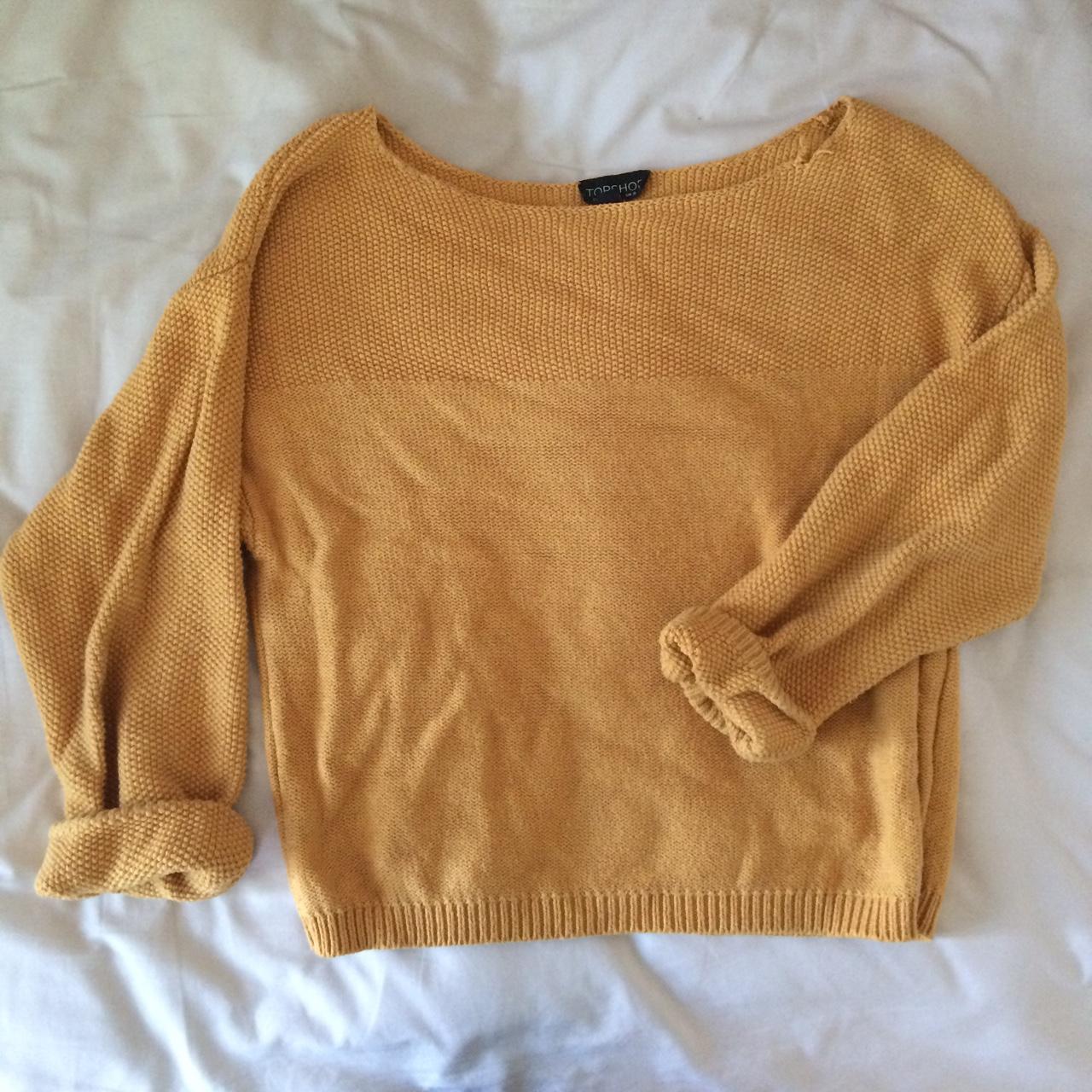 Women's Yellow Jumper Depop