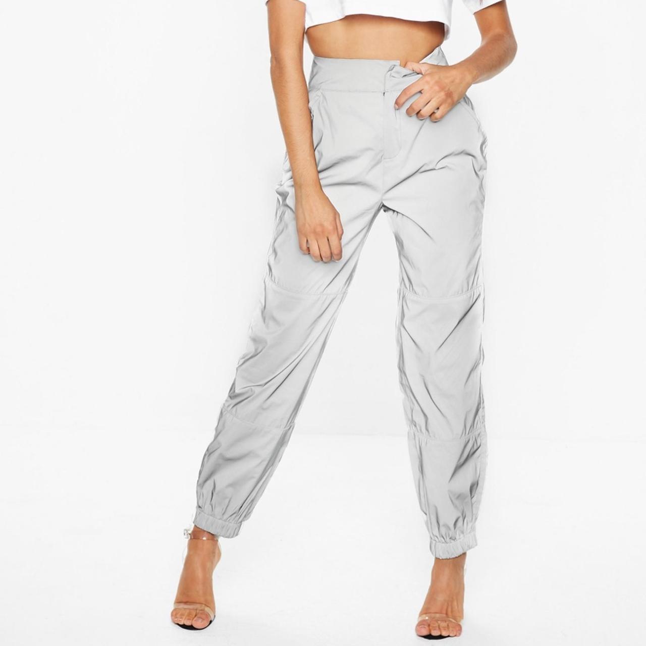 Reflective pants deals missguided