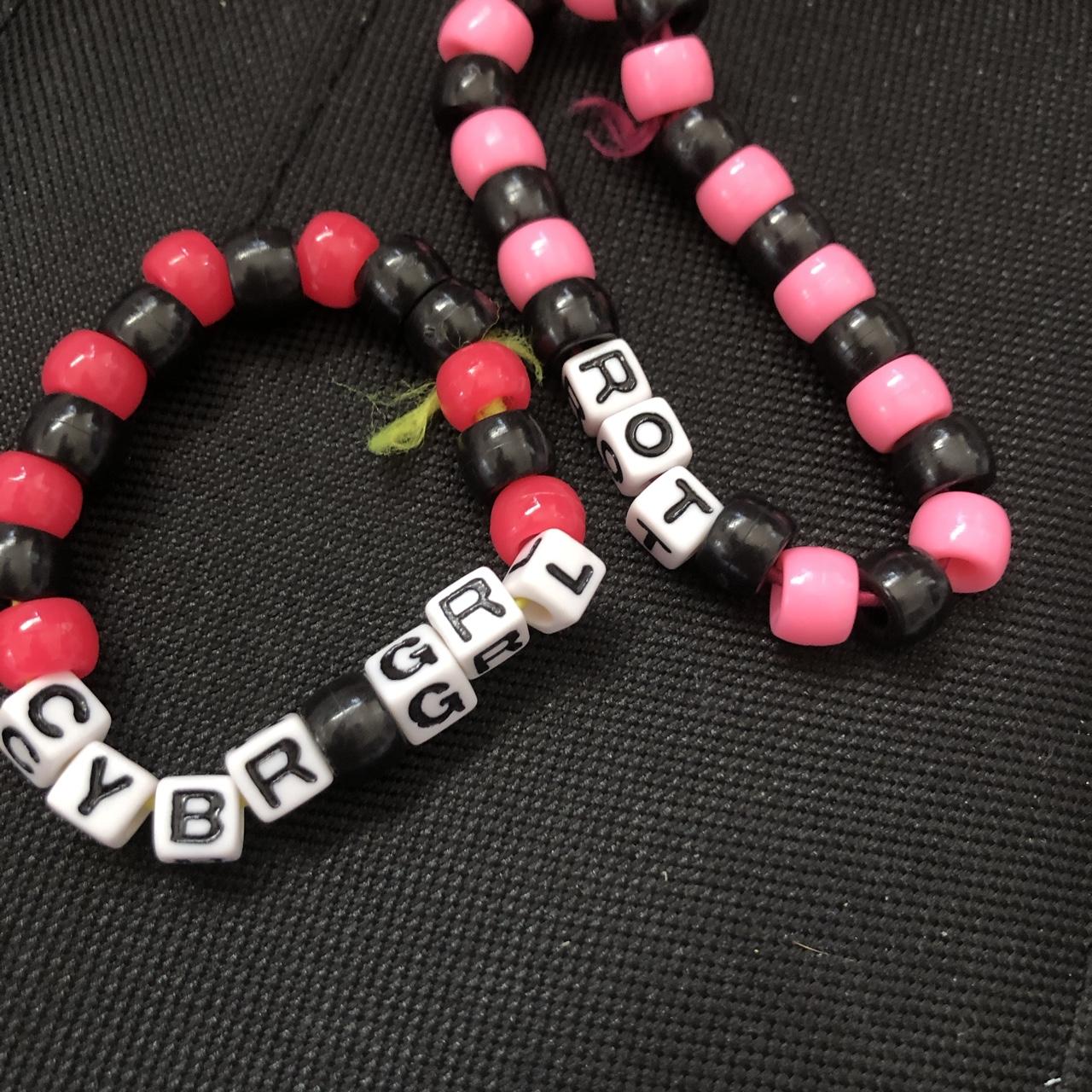 just finished making some kandi bracelets!! : r/scene