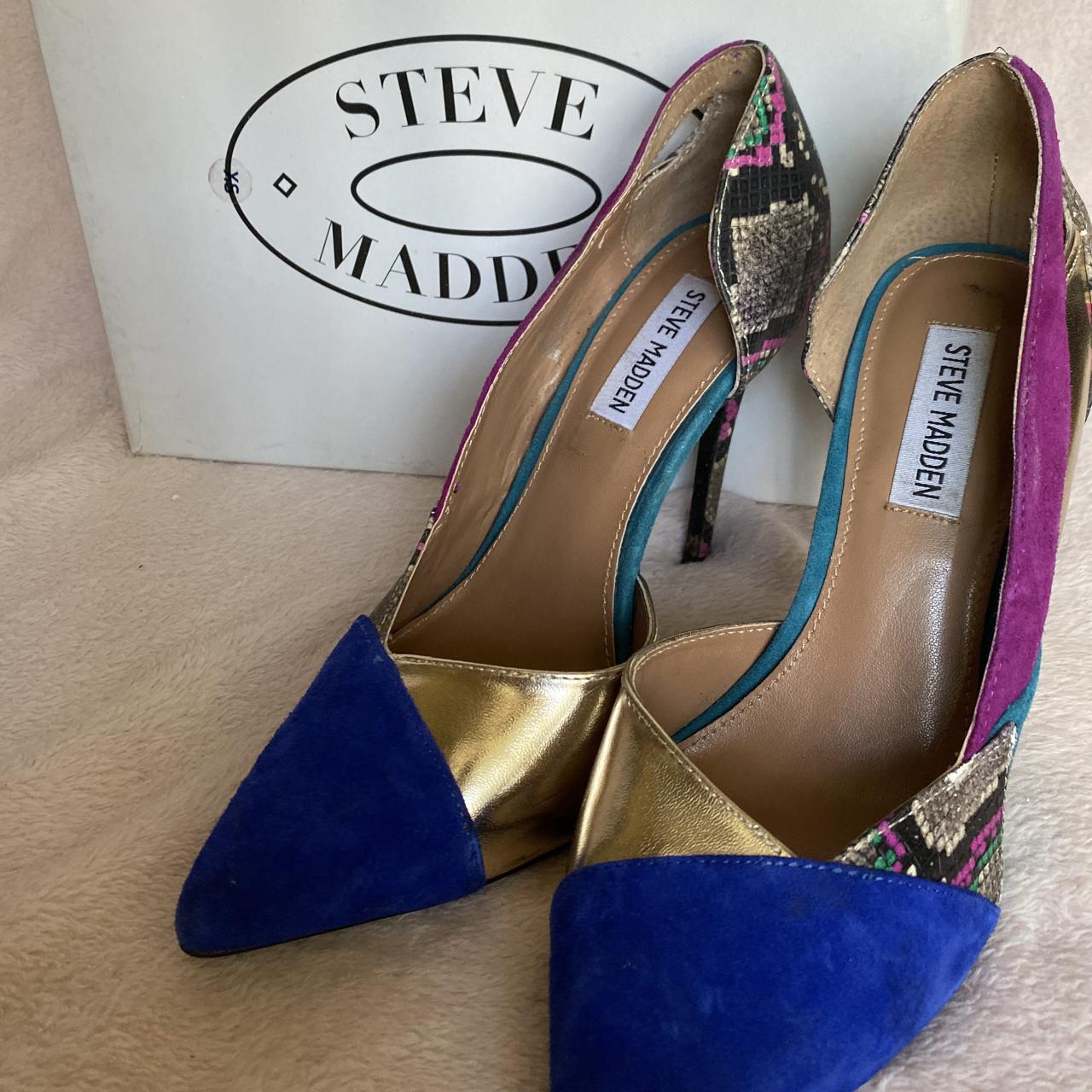 Steve madden snakeskin outlet heel