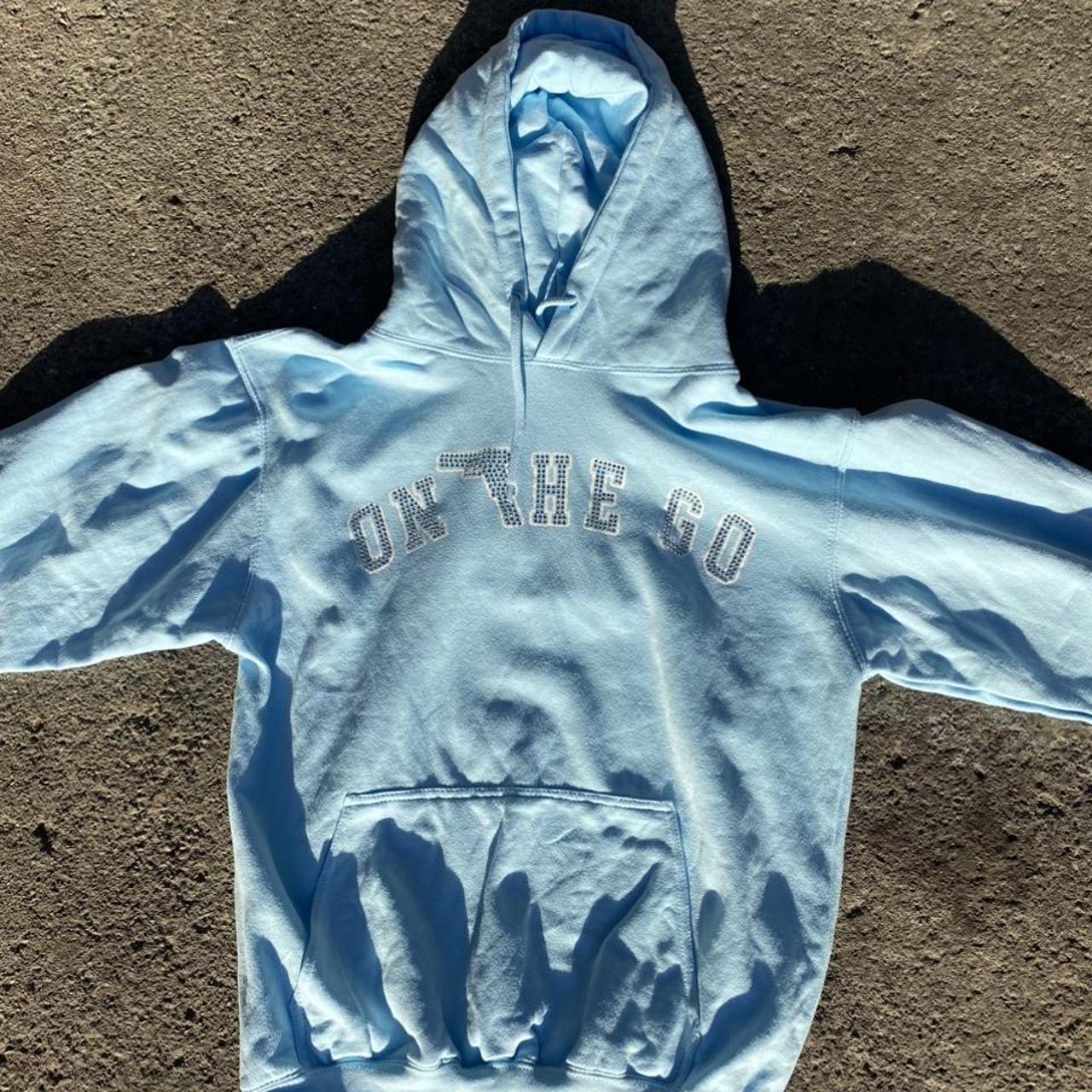 Product Image 3 - Onthegx Baby Blue Rhinestone Hoodie