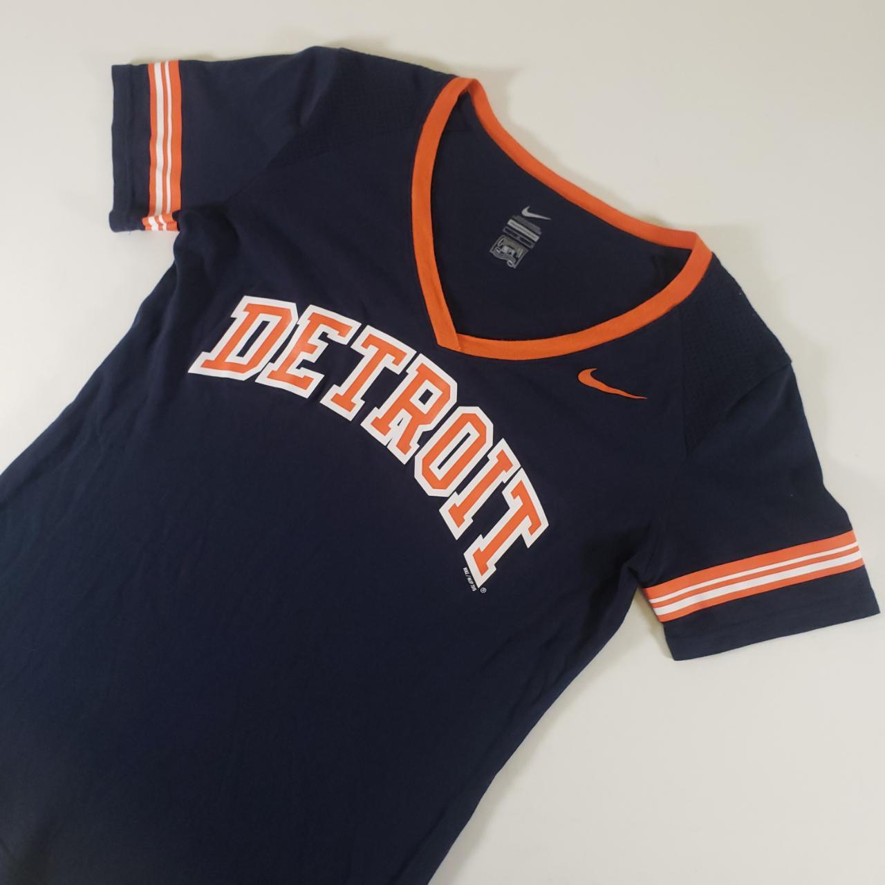 Blue Nike MLB Detroit Tigers T-Shirt