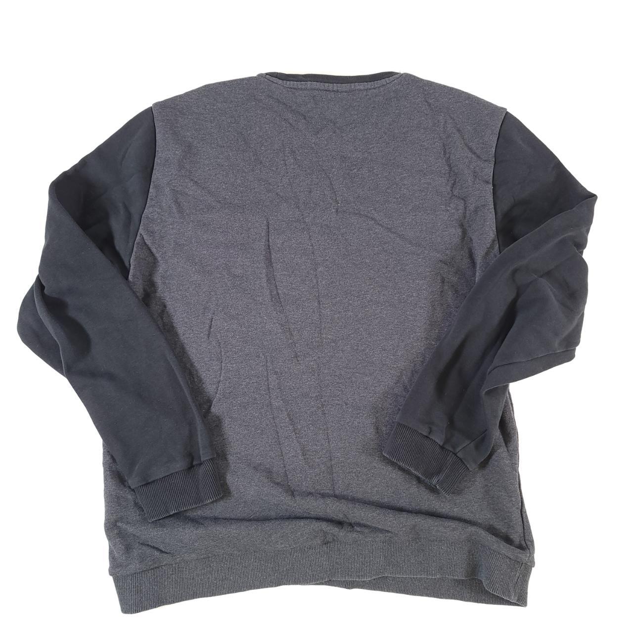 Calvin Klein Gray L/S Pullover Sweater Men's sz M.... - Depop