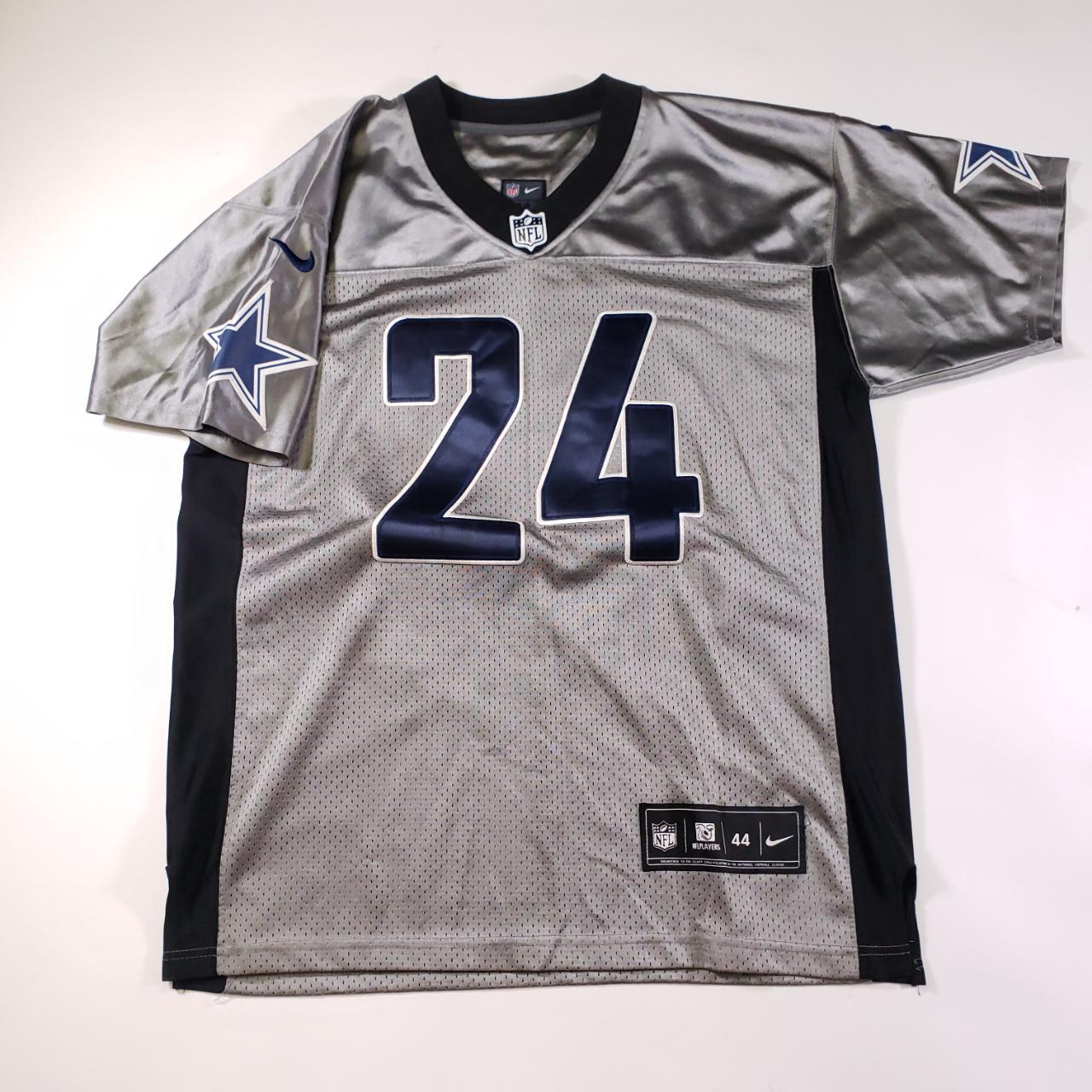 Nike NFL Dallas Cowboys Claiborne 24 Gray Jersey - Depop