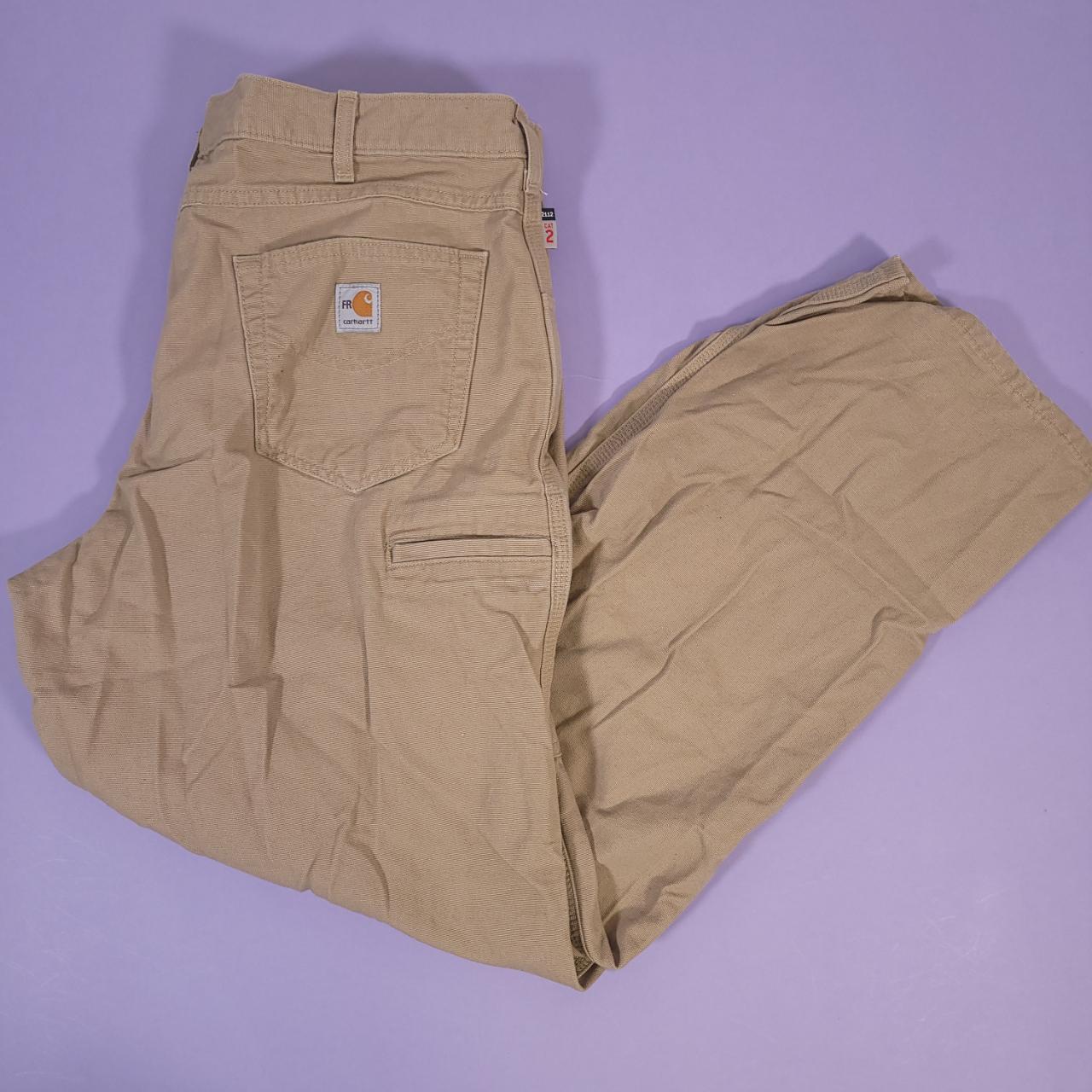 Carhartt Flame Resistant Cat 2 0618 FRB 159GKH Tan... Depop