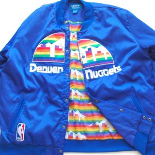 Retro Denver Nuggets original Adidas NBA jacket.... - Depop