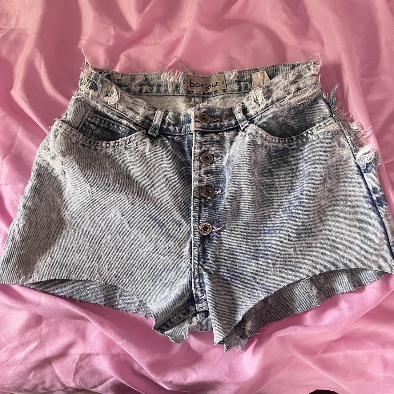 Product Image 1 - Distressed booty shorts 

jean shorts