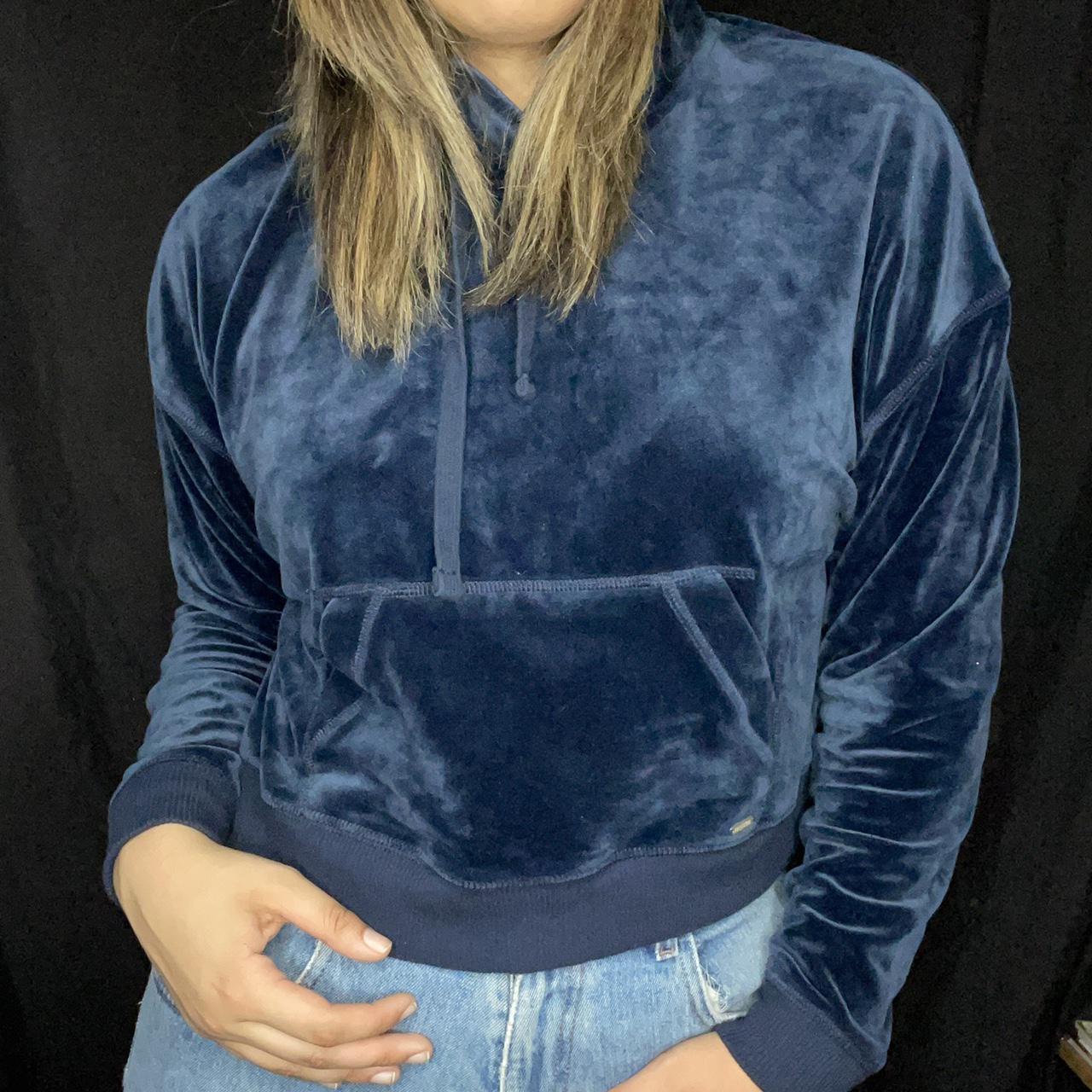 💙 velvet hollister sweatshirt 💙 this is super... - Depop