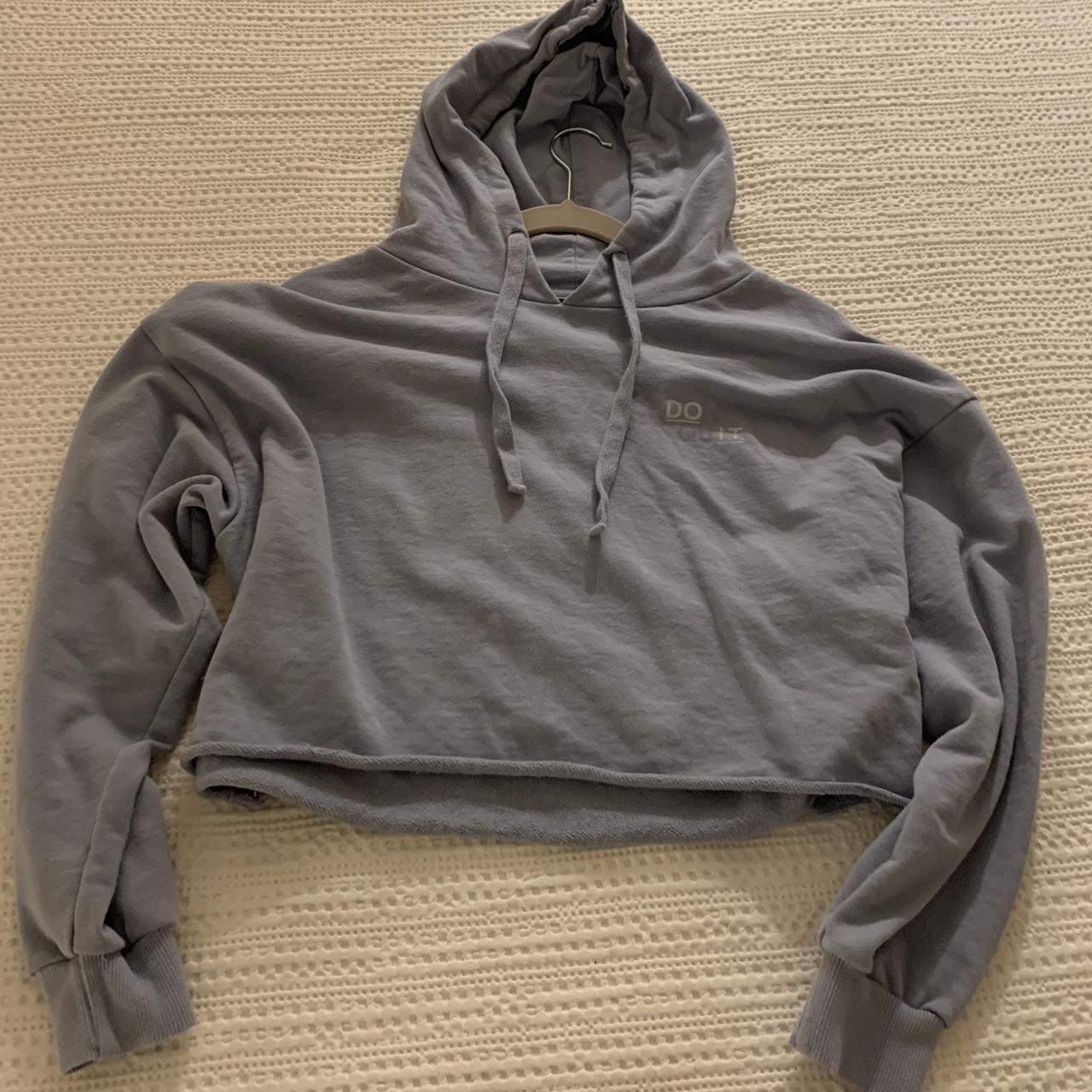 Cropped hoodie deals cotton on