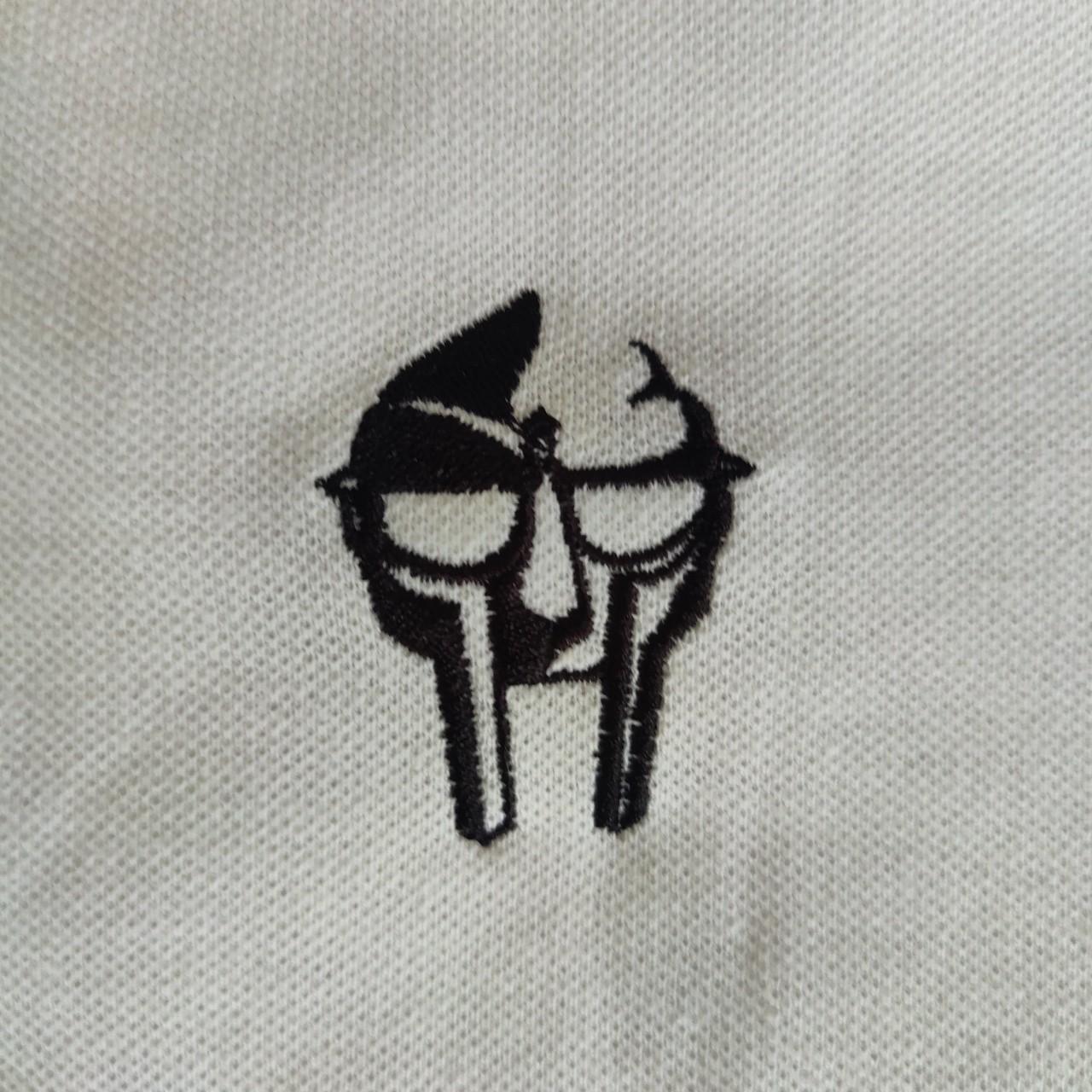 MF DOOM Polo Shirt Custom Embroided Doom... Depop