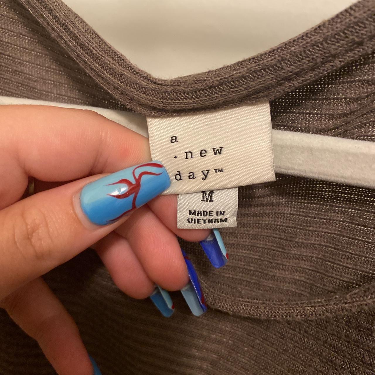 Target Women's Brown Blouse Depop