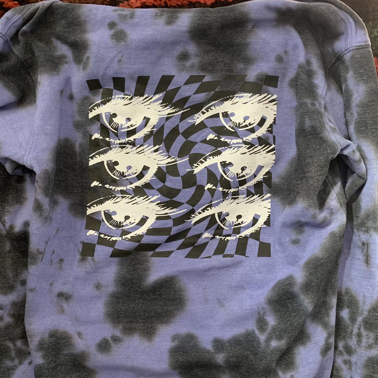 trippy tie dye shirts