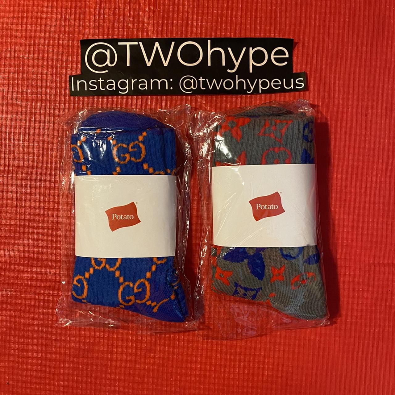 Imran Potato Halloween Socks 100% Authentic Never - Depop