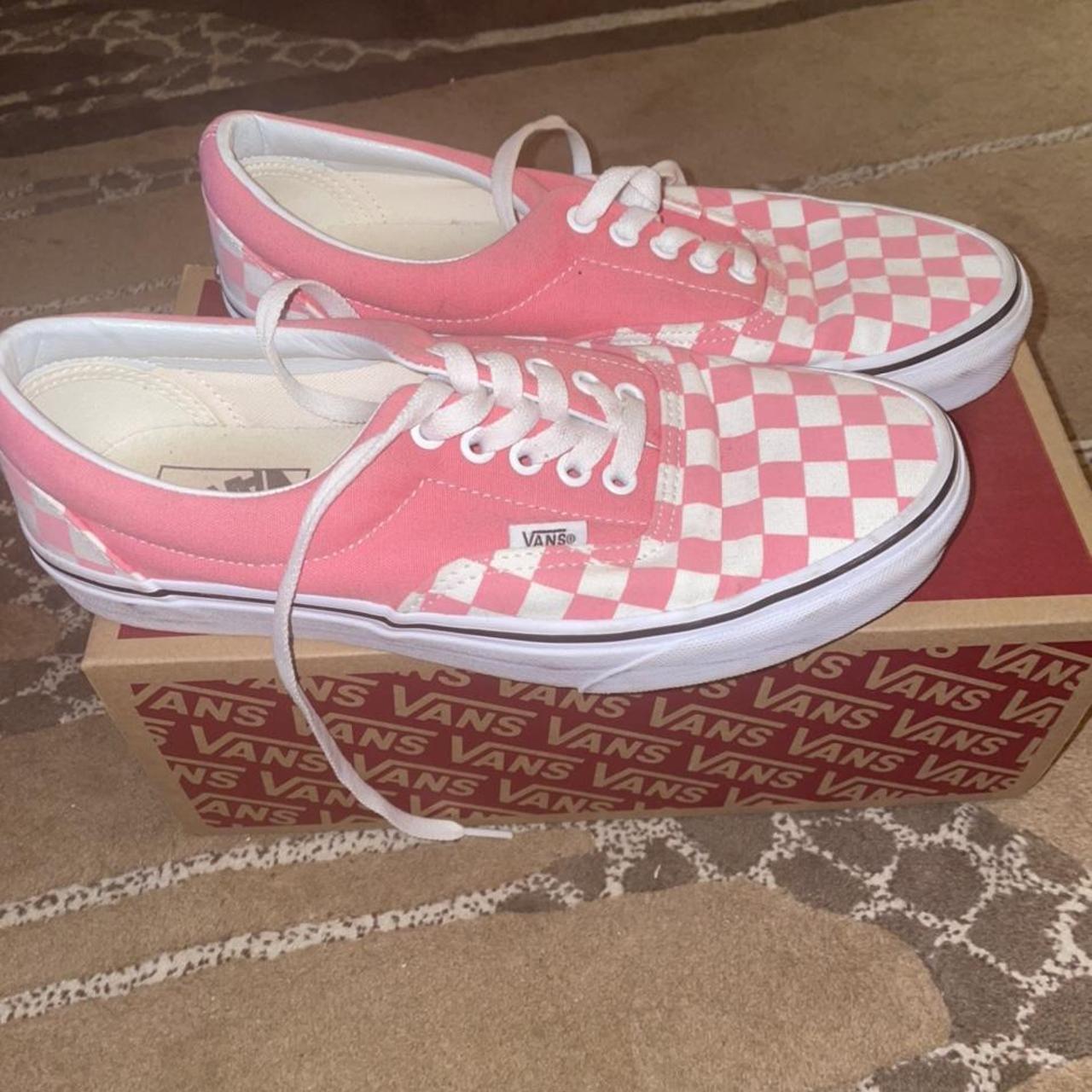 Strawberry hot sale vans checkerboard