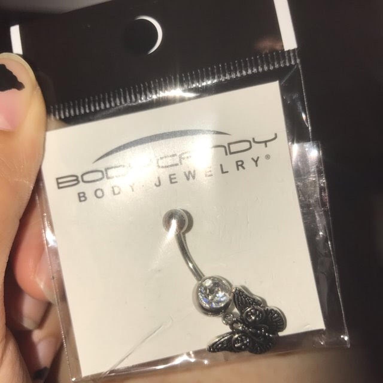 Body Candy Body Jewelry Clear Gem Death Mask... Depop