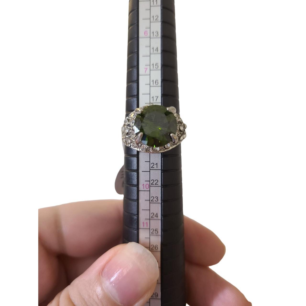 New green ring. Made of zinc alloy. Only one... Depop