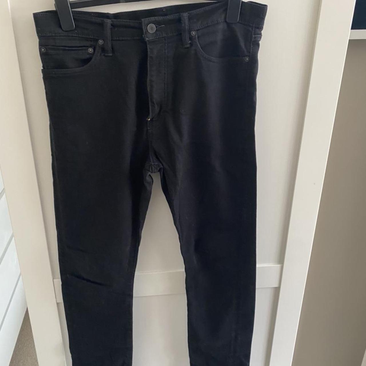 Mens Levi’s jeans black excellent condition size 36w... - Depop