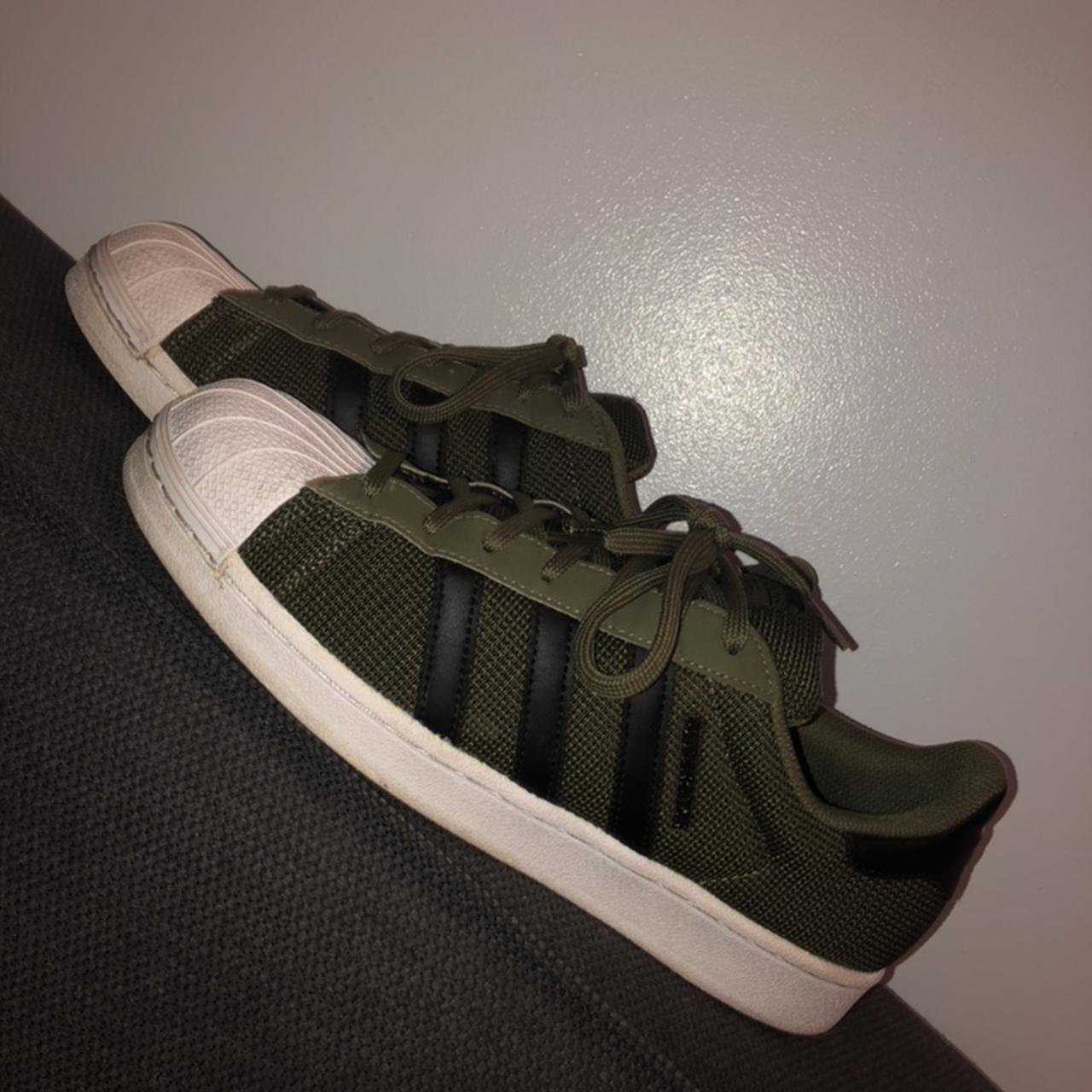 Adidas superstar hotsell army green