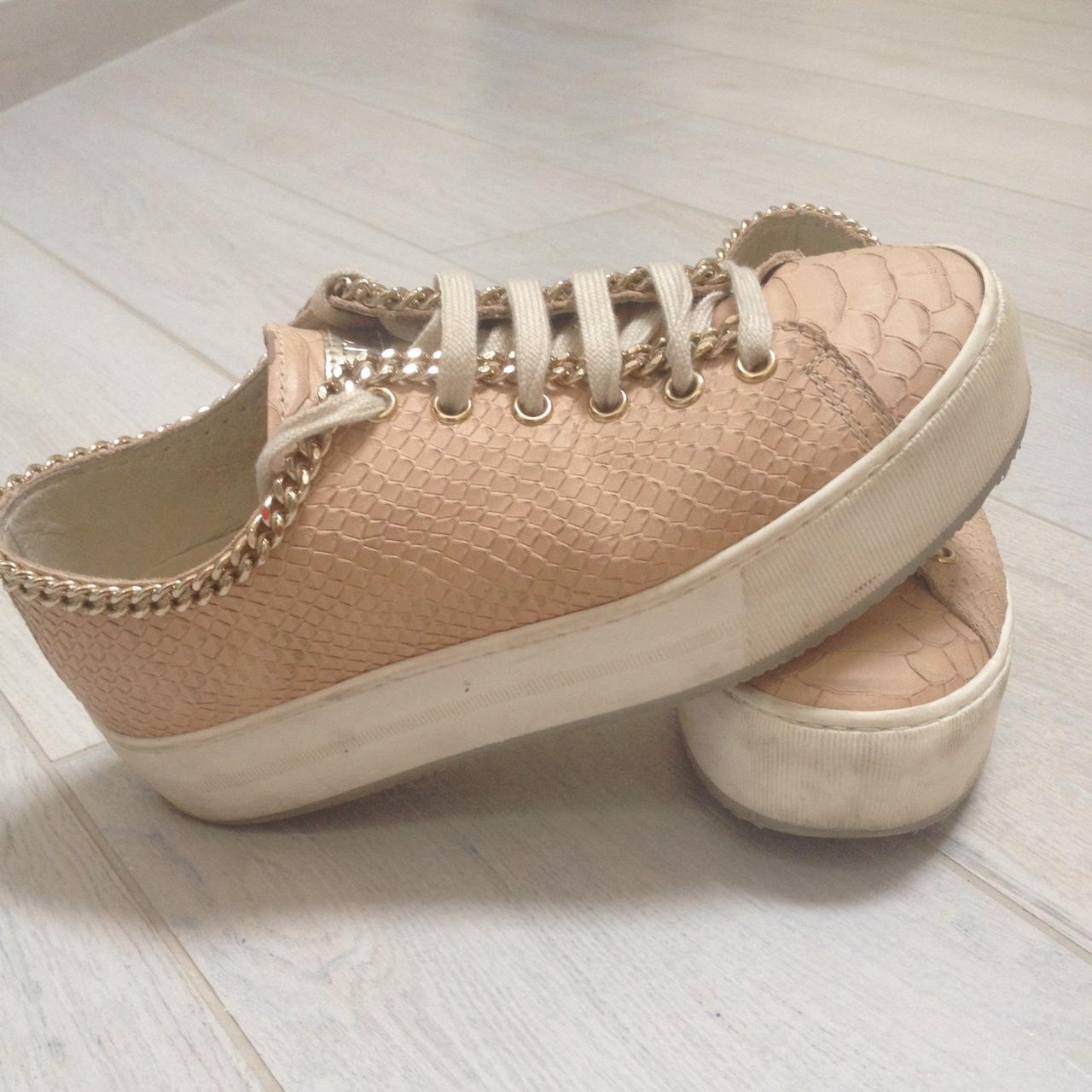 Stokton Sneakers Con Catena Oro Women's Sneakers Stokton 836-D