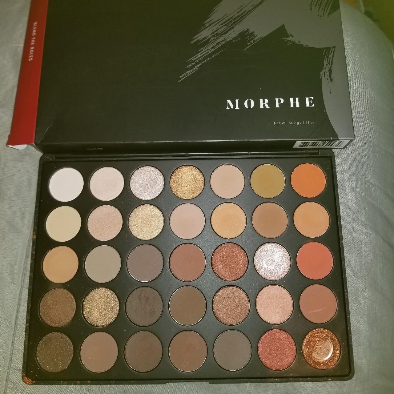 No Swaps Morphe 350 Natural Glow Eyeshadow Depop