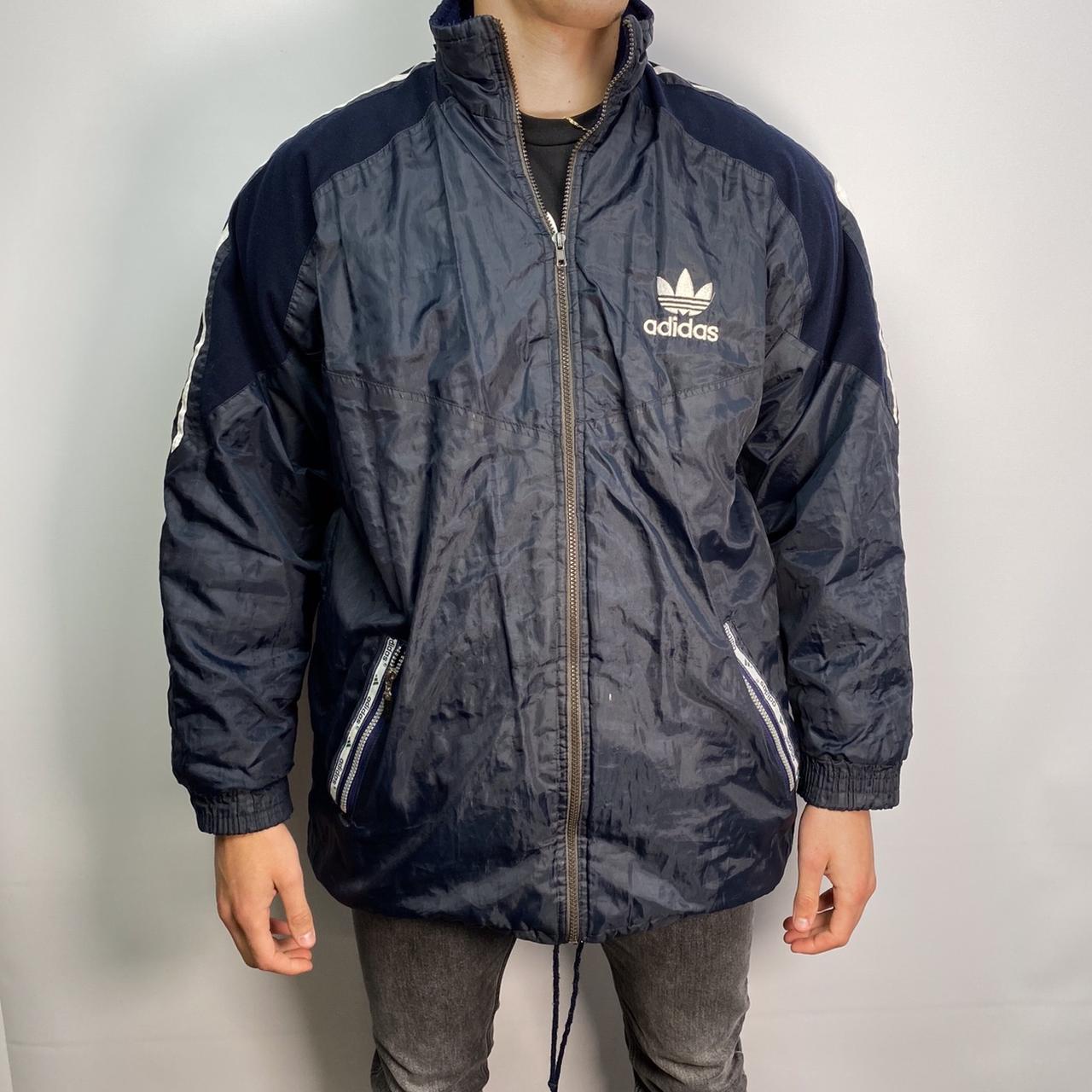 Vintage Adidas Originals waterproof thick coat Depop