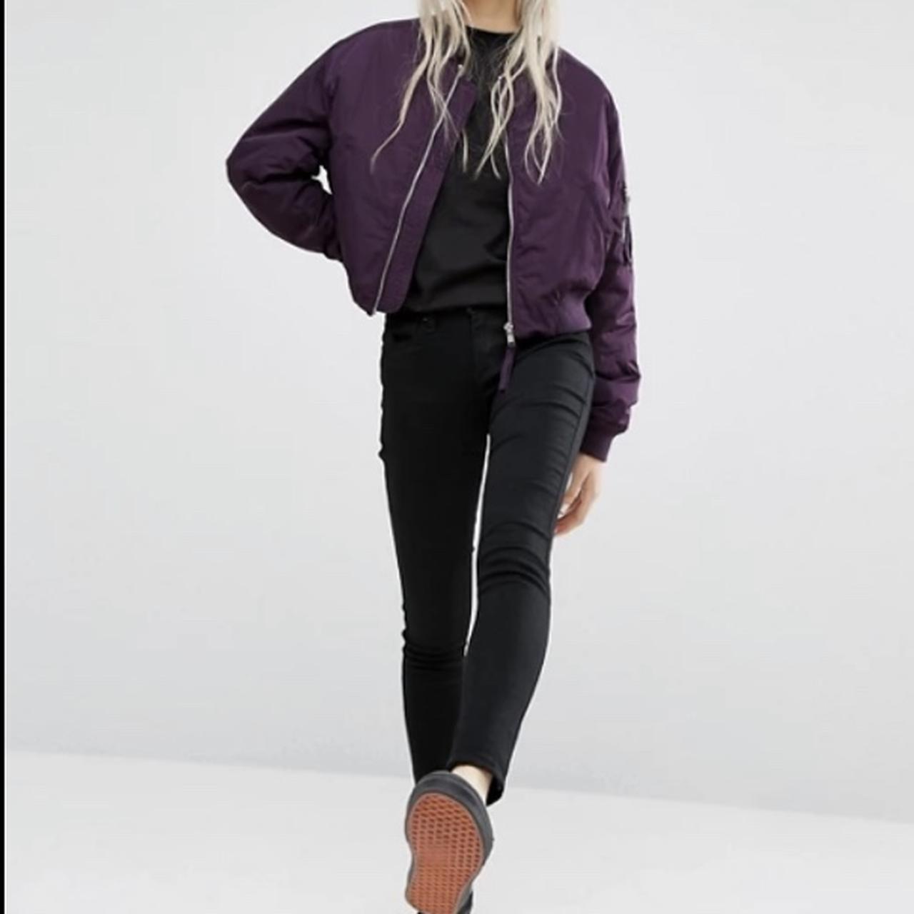 Weekday Women's Purple Jacket (3)