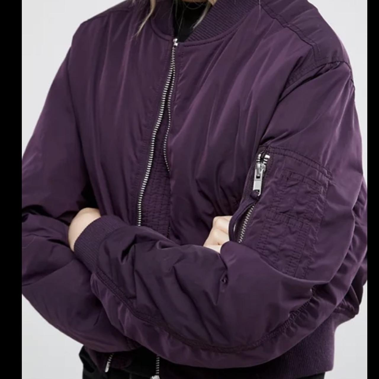 Weekday Women's Purple Jacket (4)