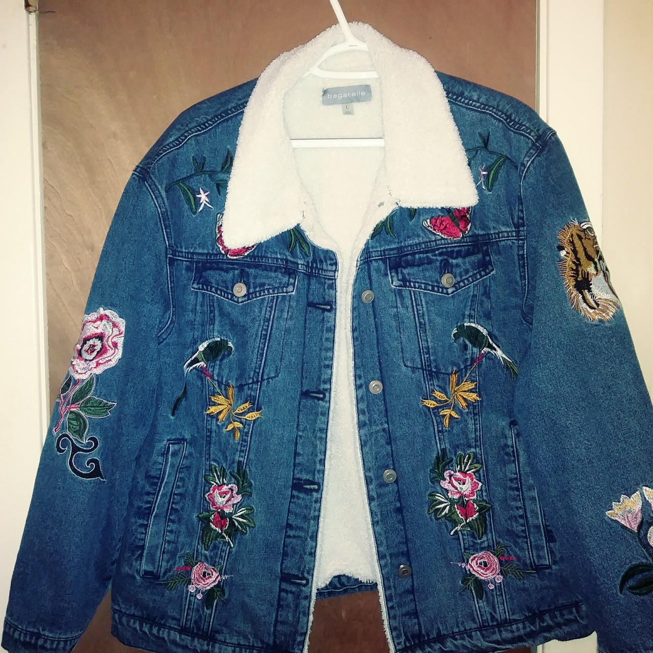 Bagatelle star sale patch denim jacket