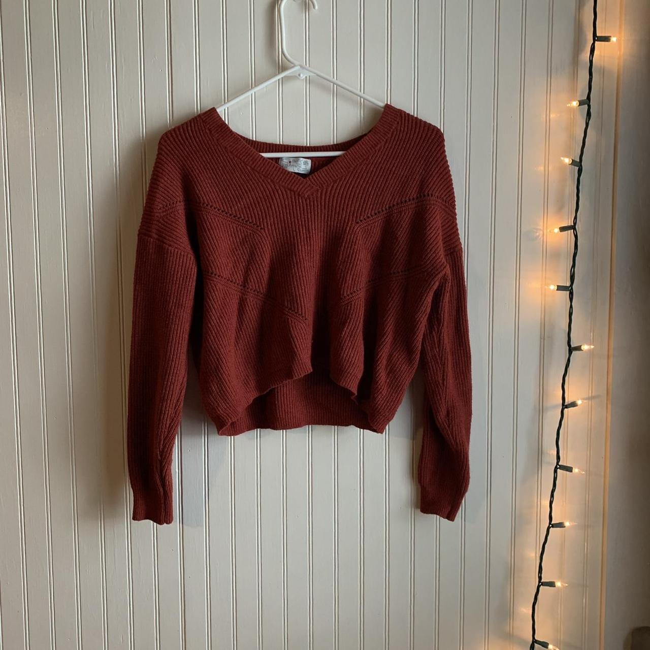 Product Image 1 - Cute red cropped sweater. Gently