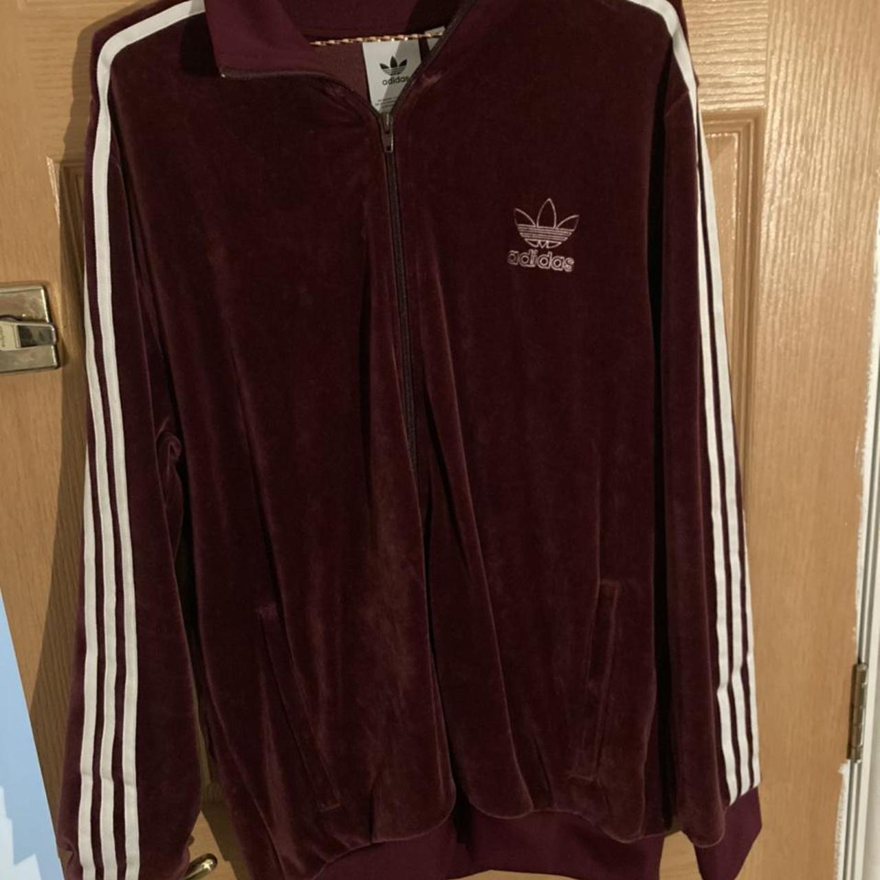 burgundy tracksuit womens