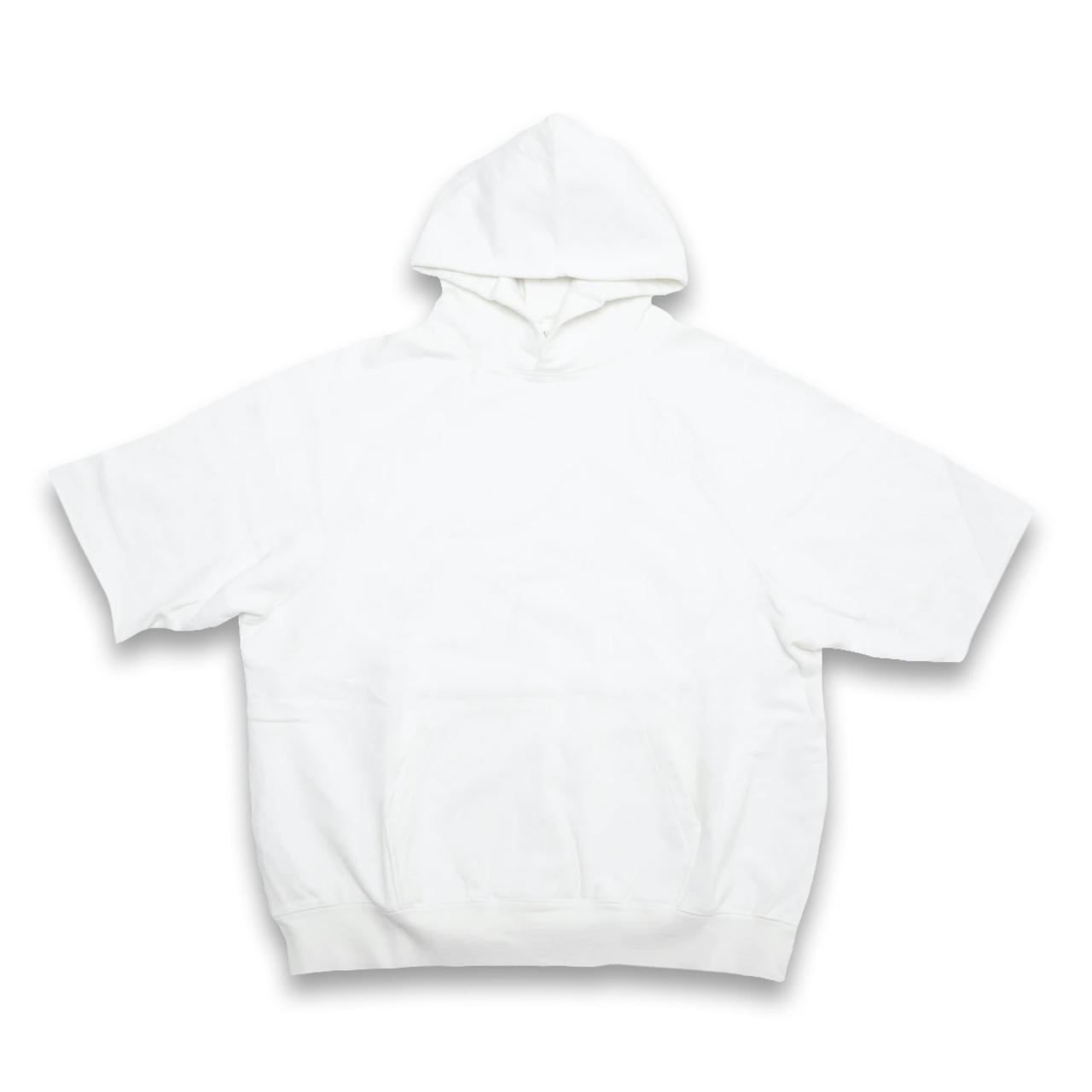 Fear of god fog essentials cutoff sleeve pullover cheap hoodie white