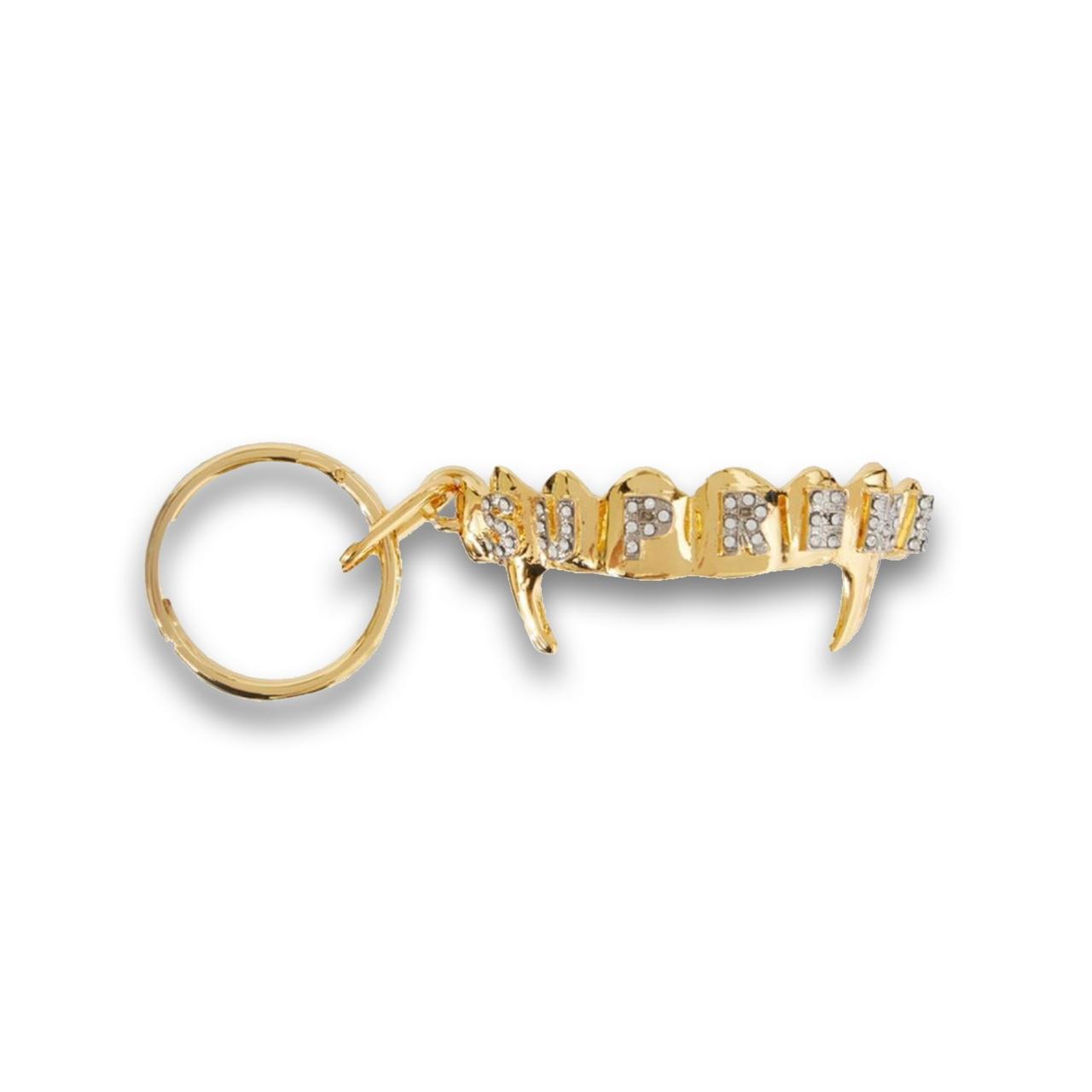 Supreme Fronts Keychain, 24k Gold...