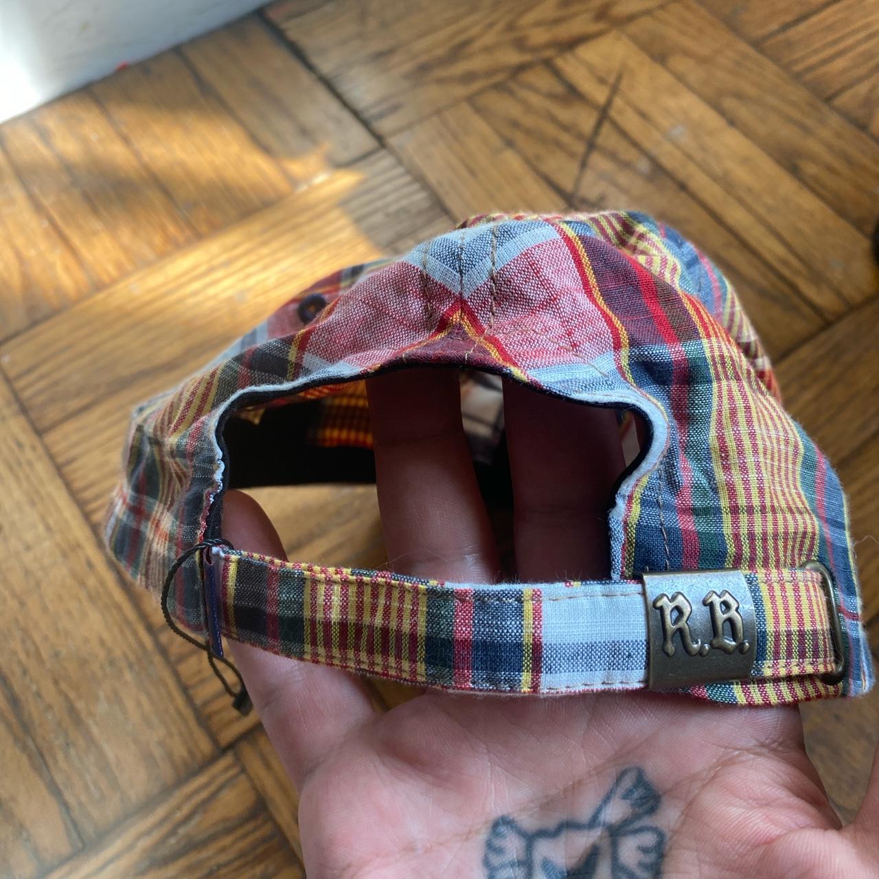 Rowing Blazers Madras Plaid Cap. New without tags.... Depop