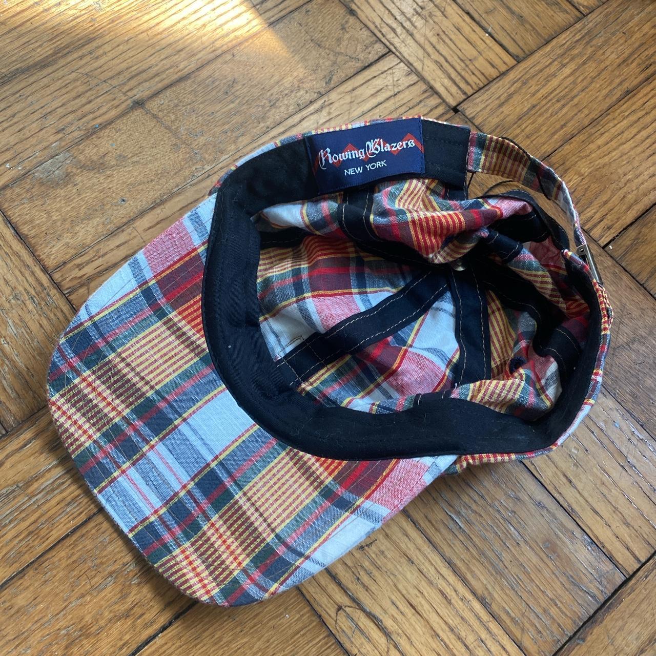 Rowing Blazers Madras Plaid Cap. New without tags.... Depop