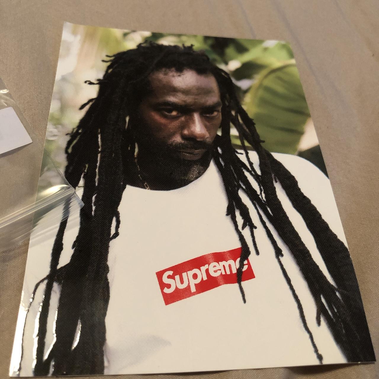 Supreme Buju Banton Sticker