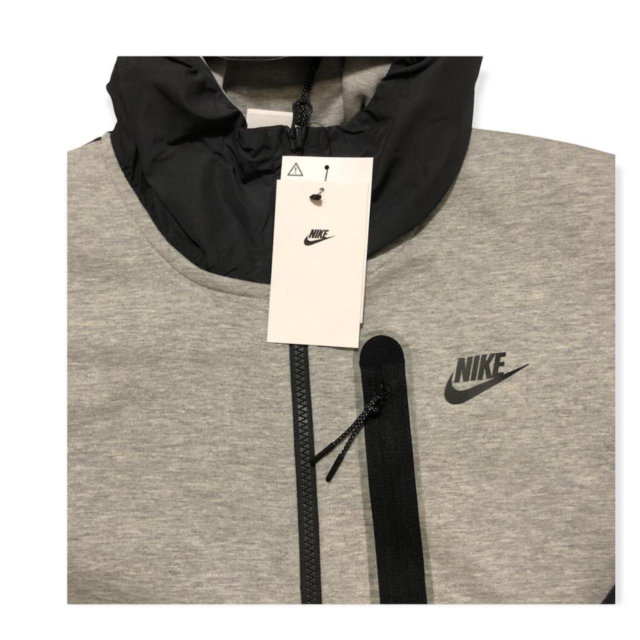 Brand New Nike Tech Fleece Hoodie ‘Grey’ Depop