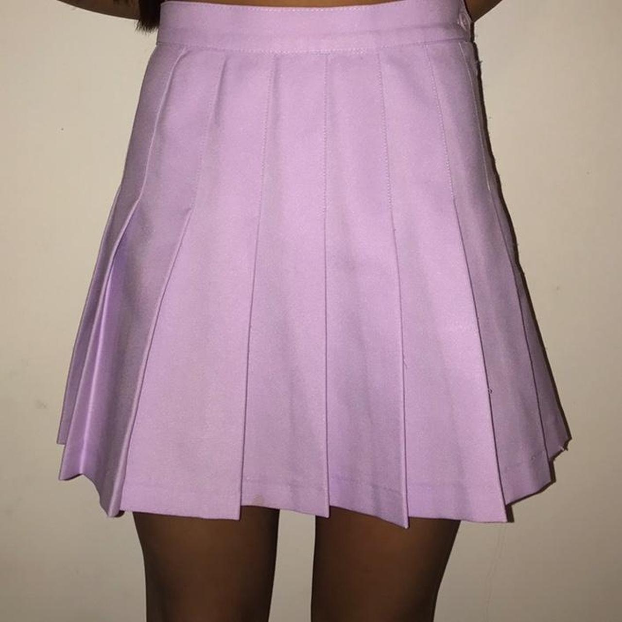 American Apparel Lavender Tennis Skirt Xs Absolutely... - Depop