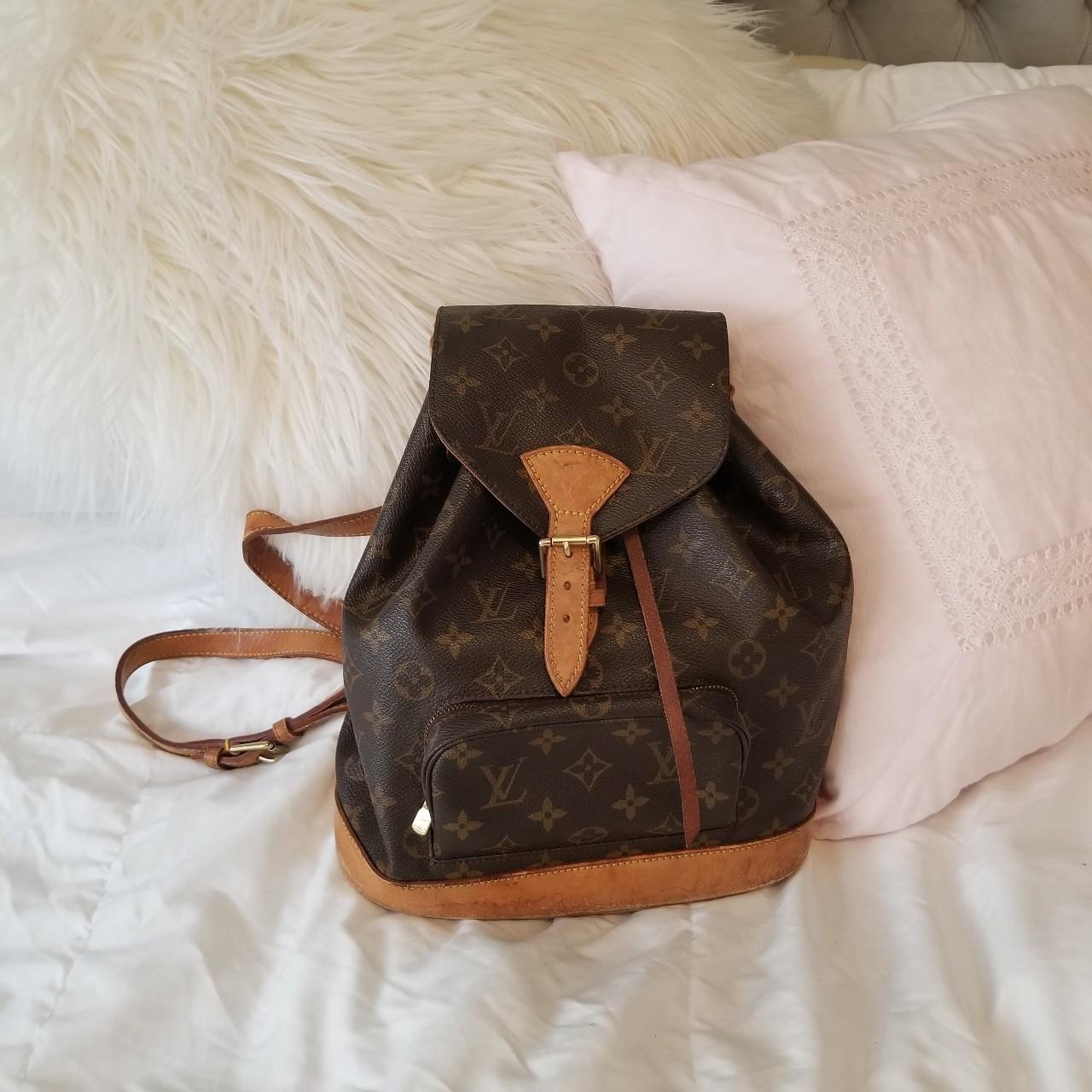 Vintage Louis Vuitton Backpack Montsouris kendall jenner Womens Fashion  Bags  Wallets Backpacks on Carousell
