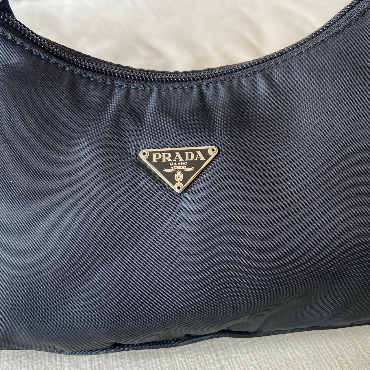 Authentic vintage Prada nylon , mini-duffle bag in - Depop